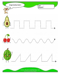 Çizgi Çalışma Sayfaları